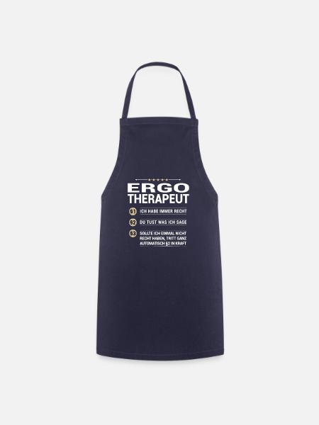 Ergotherapeut Beruf meine eigenen Paragraphen - Kochschürze - Navy