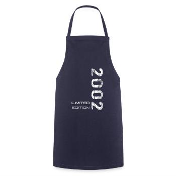 Ich bin Baujahr 2002 - Kochschürze - Navy - Vorne - AI Model Male 185 dark (185cm)
