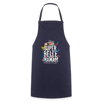 Super belle Maman Fêtes des meres - Tablier de cuisine - marine - Devant - AI Model Male 185 dark (185cm)