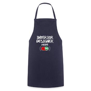 Interior Designer Fashion On Architect Architecture - Cooking Apron - navy - Front - AI Model Male 185 dark (185cm)