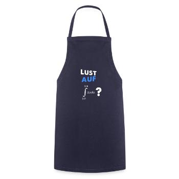 Lust auf 69? Integral 2xdx mit Grenzen 10 und 13 = - Kochschürze - Navy - Vorne - AI Model Male 185 dark (185cm)