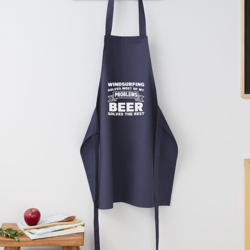 Windsurfing Solves Most Of My Problems Beer Solves Cooking Apron