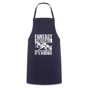 Fantasy Football Legend Team Science Championship - Kochschürze - Navy - Vorne - AI Model Male 185 dark (185cm)