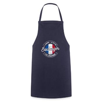 Boulanger L'Homme Le Mythe La Légende Cuisson - Kochschürze - Navy - Vorne - AI Model Male 185 dark (185cm)