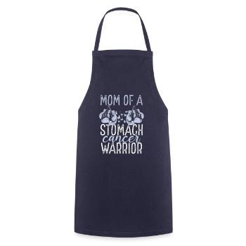Mom Stomach Cancer Awareness Mothers Day Mama - Cooking Apron - navy - Front - AI Model Male 185 dark (185cm)
