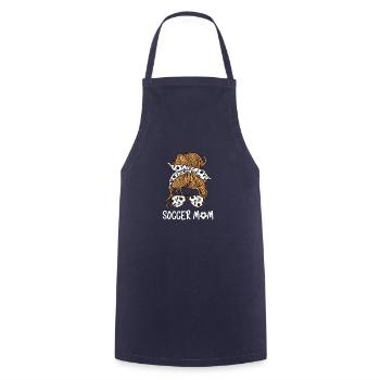 Soccer Maman Lunettes de soleil Bandeau Mère - Tablier de cuisine - marine - Devant - AI Model Male 185 dark (185cm)
