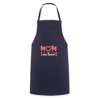 I've gone from mom to mom to be great - Cooking Apron - navy - Front - AI Model Male 185 dark (185cm)