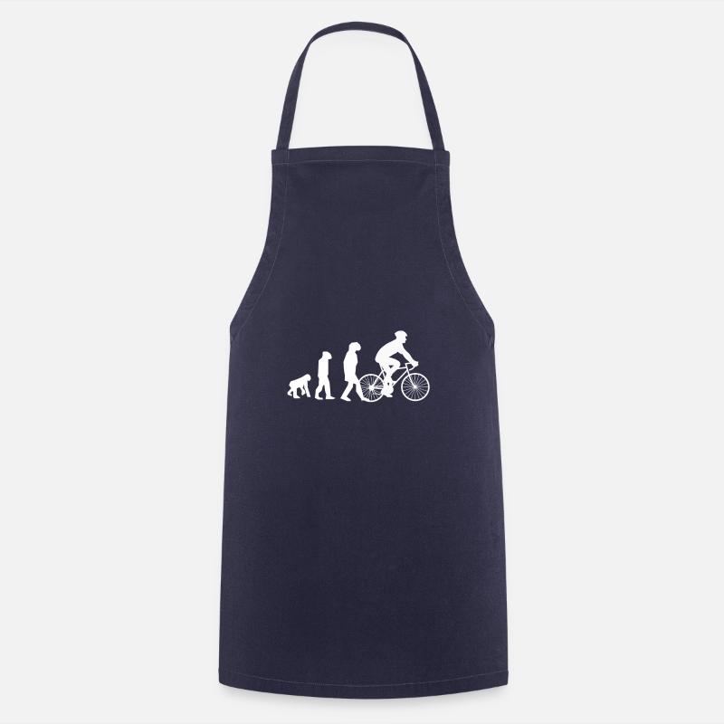 Idée Cadeau Vélo Biker Evolution - Tablier de cuisine - marine