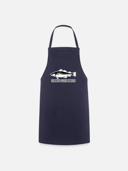 Ich dreh gleich Dorsch! - Kochschürze - Navy