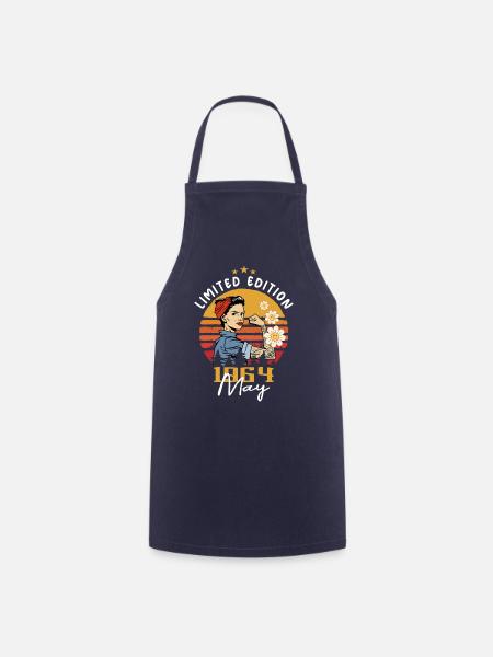 Legendarisch sinds mei 1964 - mei 1964 Verjaardag 1964 - Keukenschort - navy