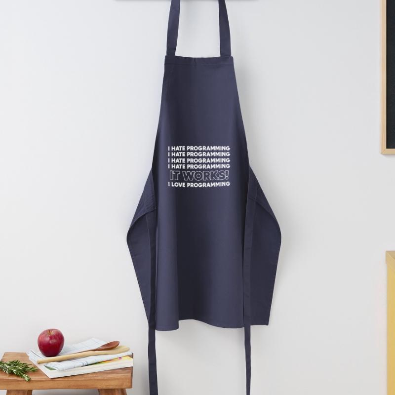 I hate programming programmer gift Cooking Apron