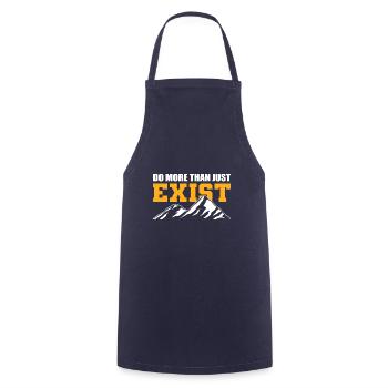 TU more Hillwalker Poison - Cooking Apron - navy - Front - AI Model Male 185 dark (185cm)