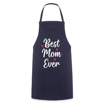 Beste Mutter aller Zeiten - Kochschürze - Navy - Vorne - AI Model Male 185 dark (185cm)