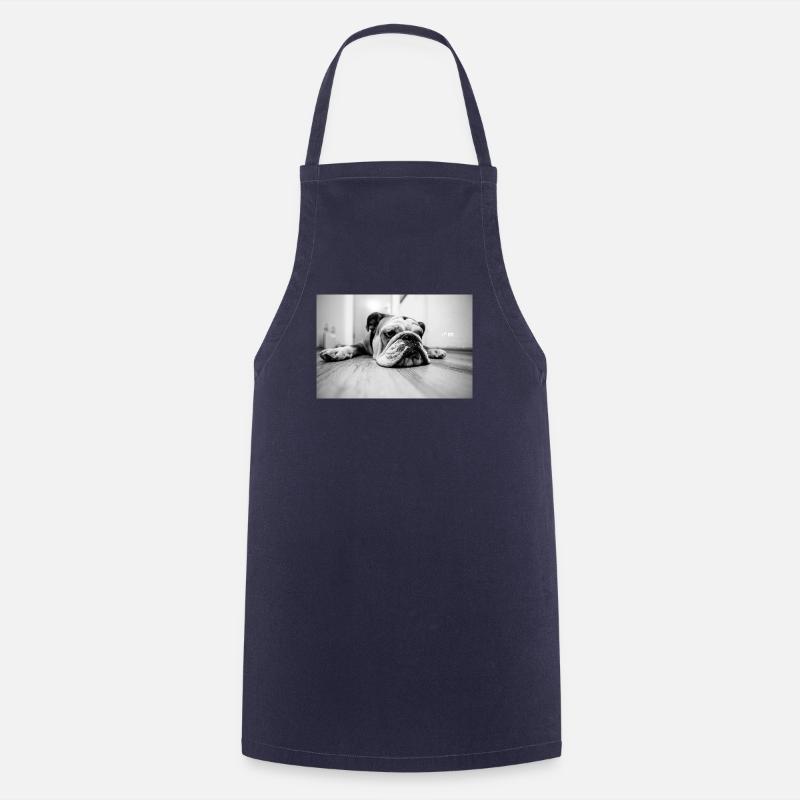 1200 Bouledogue - Tablier de cuisine - marine
