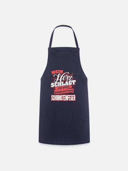 SCHORNSTEINFEGER - Mein Herz schlägt - Kochschürze - Navy