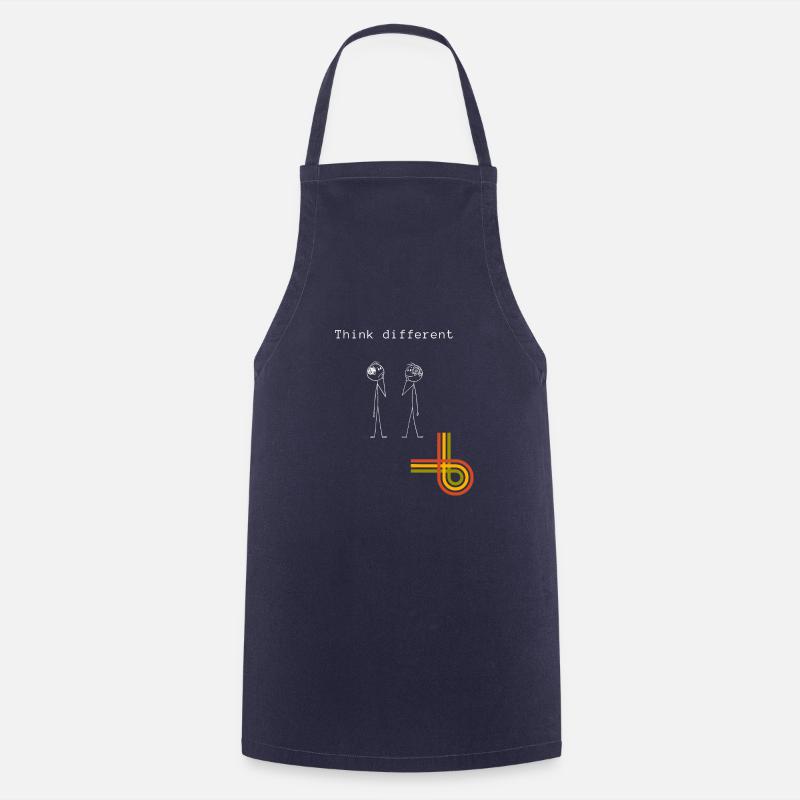 Think different - Tablier de cuisine - marine