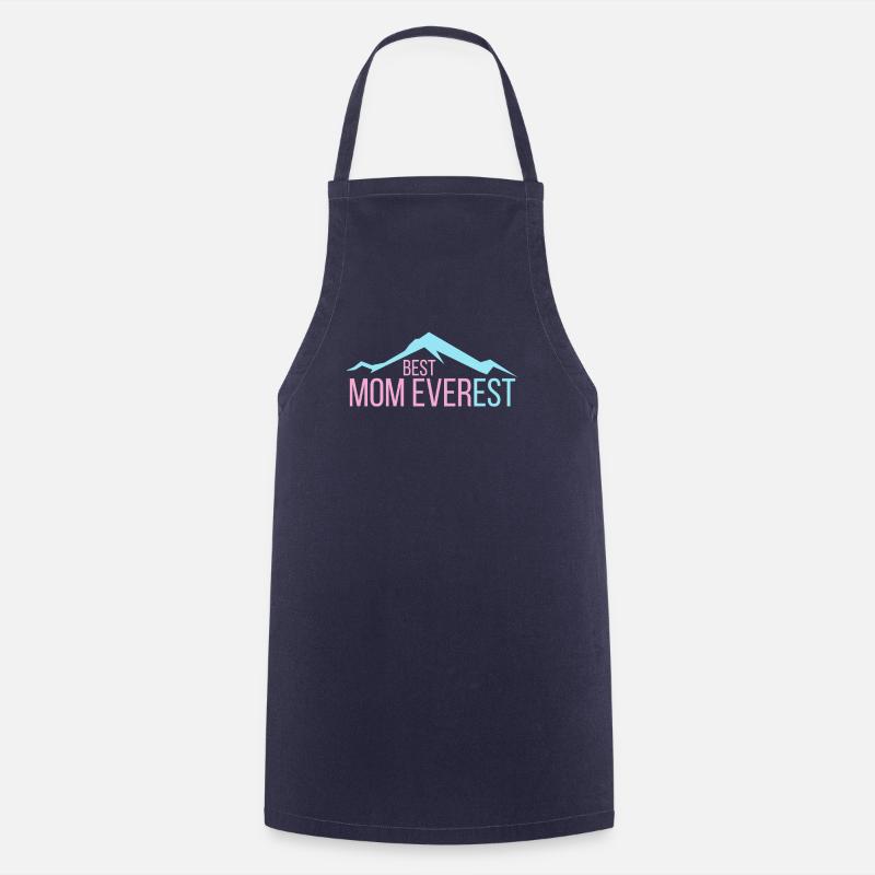 Beste Mutter aller Zeiten Mama Muttertag Mount Everest - Kochschürze - Navy