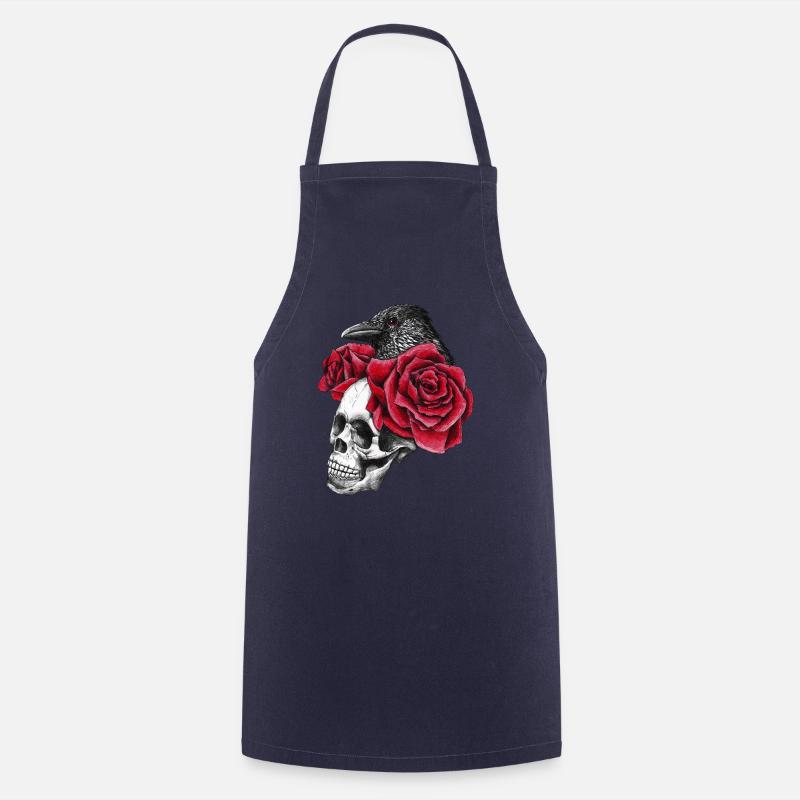 Gothic - Kochschürze - Navy