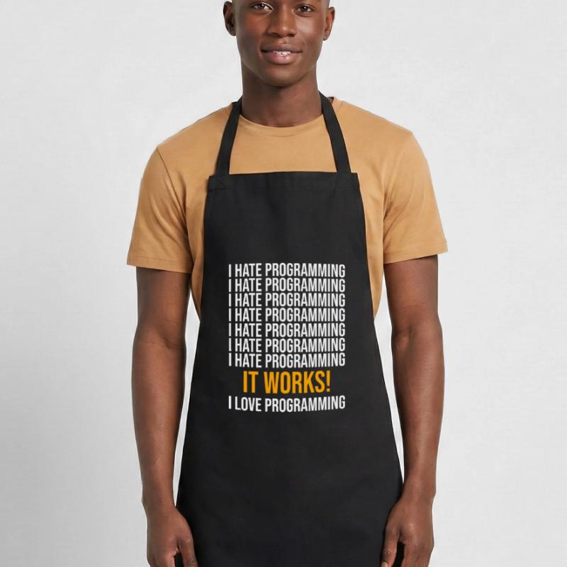 Programmierer Entwickler Programmierer Programmieren IT Computer Kochschürze