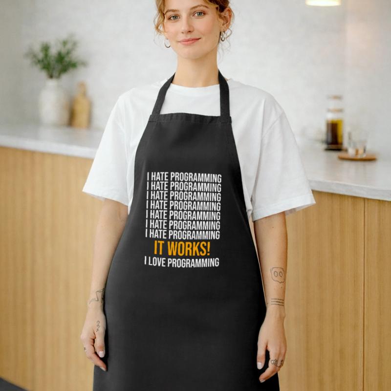 Programmierer Entwickler Programmierer Programmieren IT Computer Kochschürze