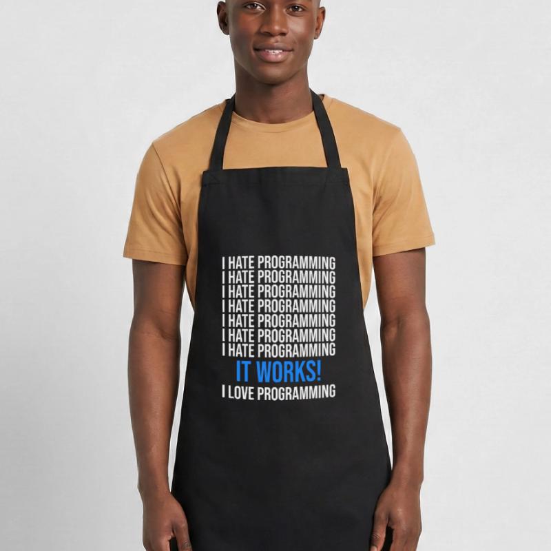 Programmierer Entwickler Programmierer Programmieren IT Computer Kochschürze