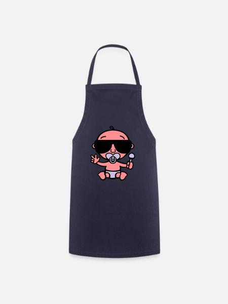 Cool Baby - Cooking Apron - navy