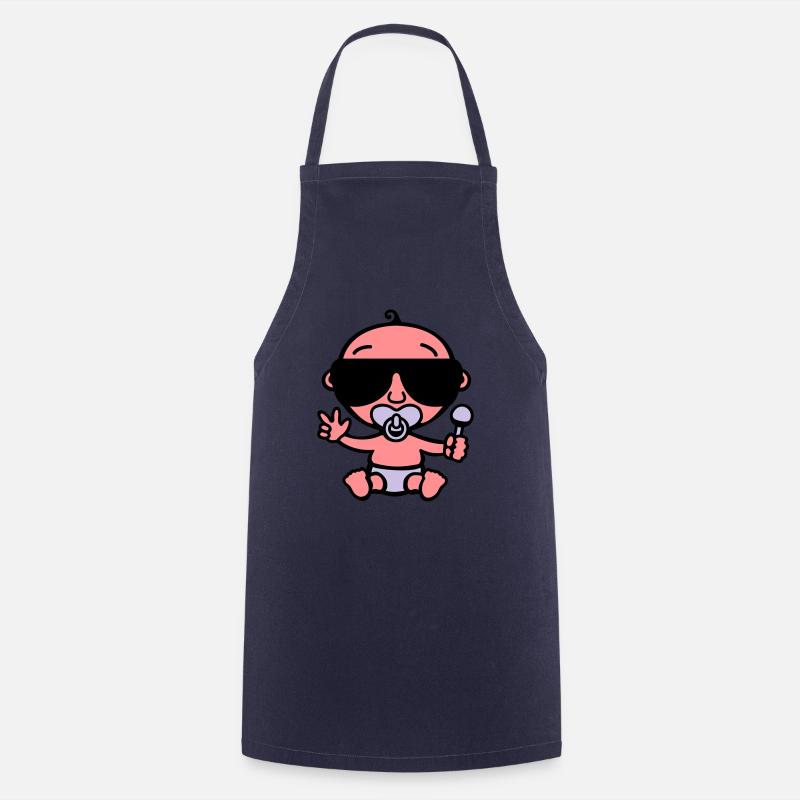 Bébé frais - Tablier de cuisine - marine