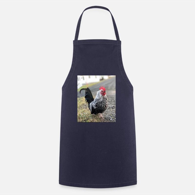 Coq - Tablier de cuisine - marine