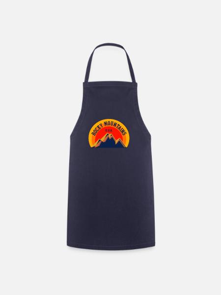 Rocky Moutains | - Kochschürze - Navy
