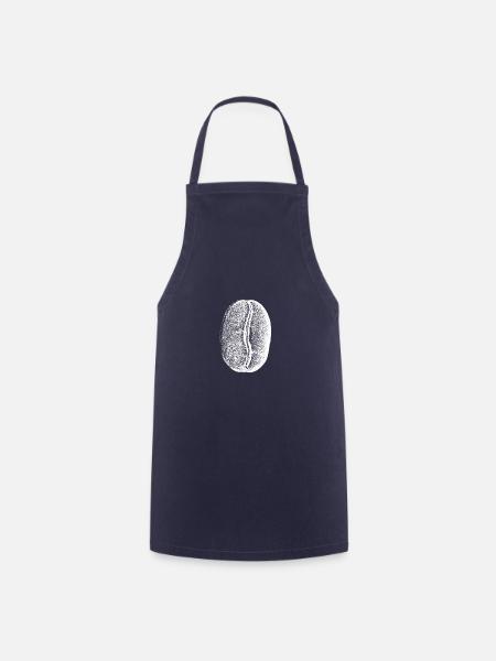 Kaffeebohne - Kochschürze - Navy