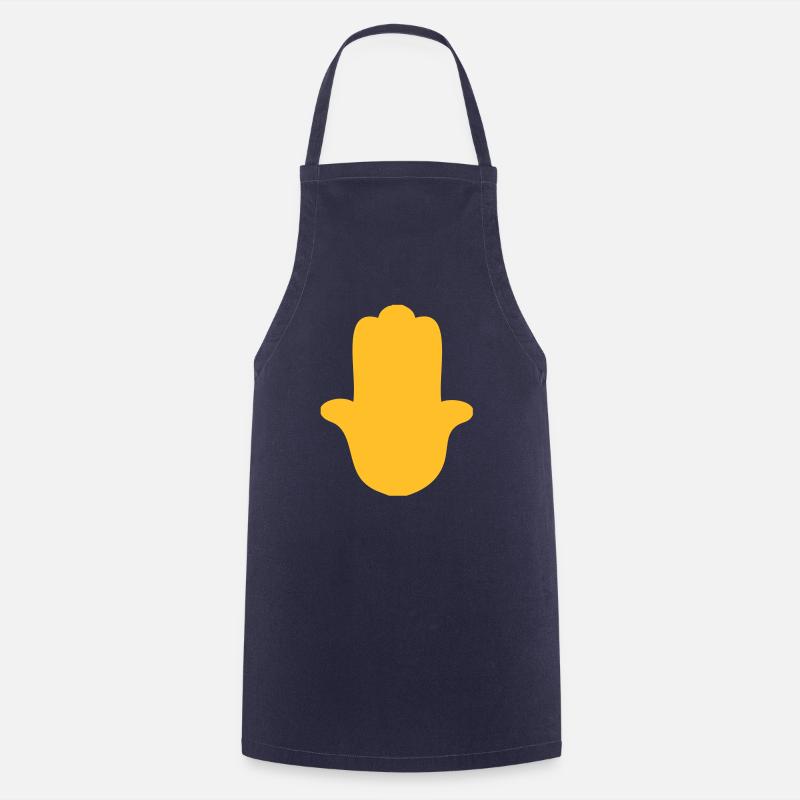 fatima khamsa main musulman kabbale - Tablier de cuisine - marine