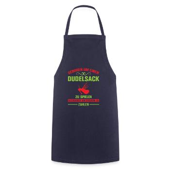 Dudelsackspieler Dudelsack Männer Geschenk - Kochschürze - Navy - Vorne - AI Model Male 185 dark (185cm)