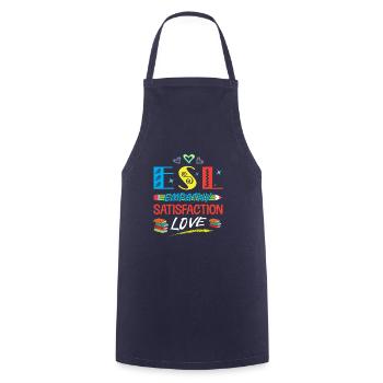ESL-Lehrer ESL Unterricht - Kochschürze - Navy - Vorne - AI Model Male 185 dark (185cm)