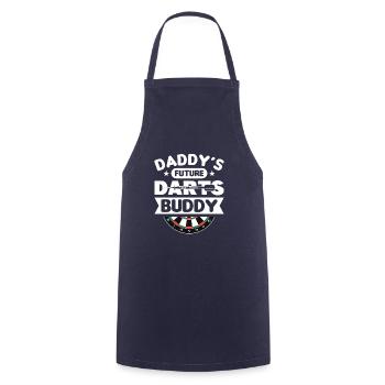 Dart Dartspieler Dartspiel Herren - Kochschürze - Navy - Vorne - AI Model Male 185 dark (185cm)