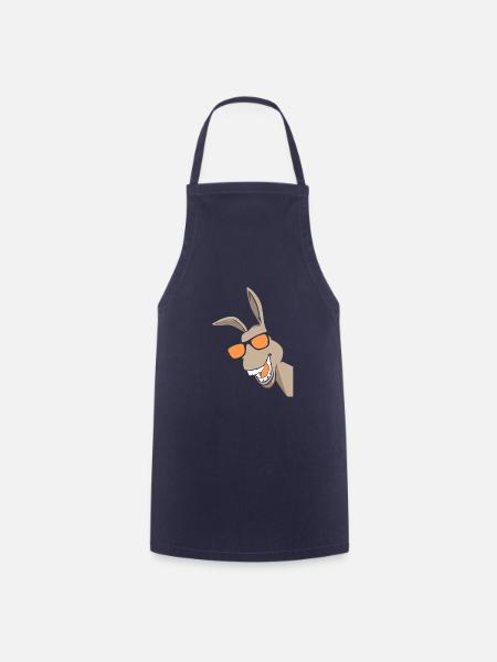 Esel - Kochschürze - Navy