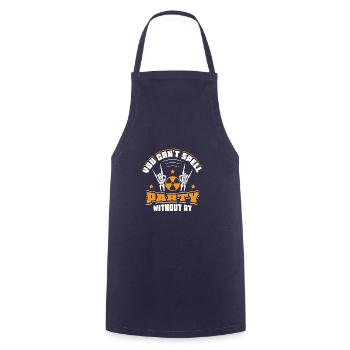 You can't spell party without RT - Kochschürze - Navy - Vorne - AI Model Male 185 dark (185cm)