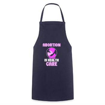 Abortion is health care - Kochschürze - Navy - Vorne - AI Model Male 185 dark (185cm)