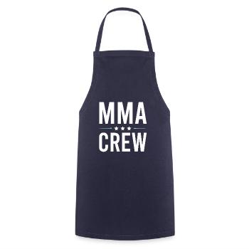 Mma Crew - Kochschürze - Navy - Vorne - AI Model Male 185 dark (185cm)