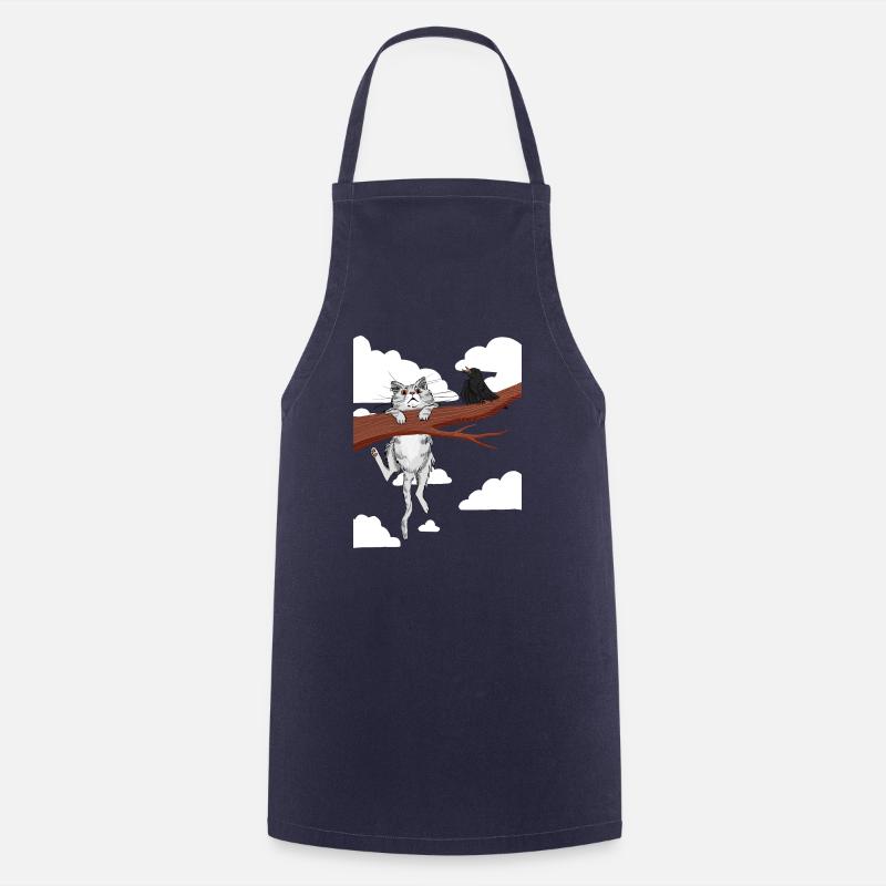 Hang in there 01 - Cooking Apron - navy