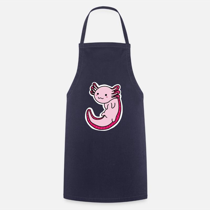 petit axolotl - Tablier de cuisine - marine