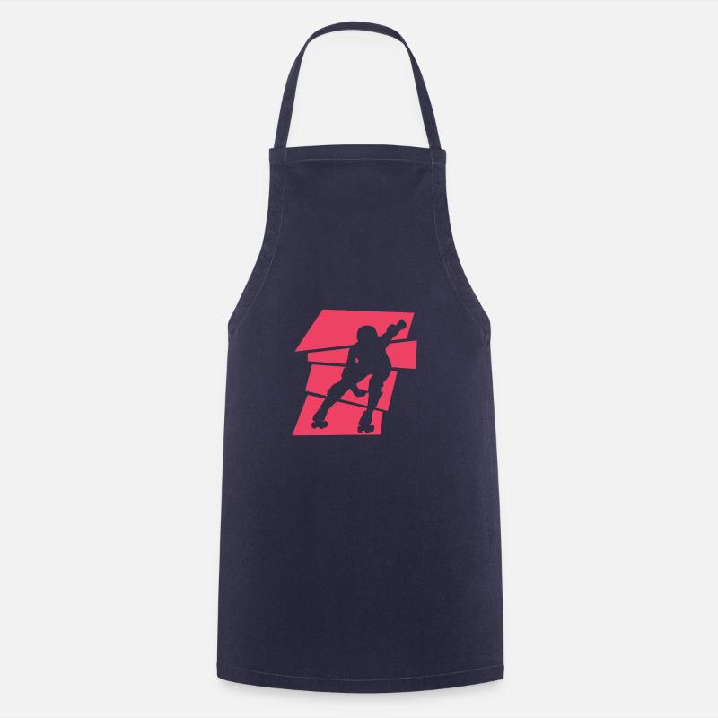 Roller Derby - Tablier de cuisine - marine