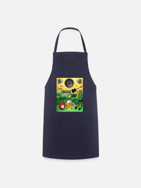 Festival Time - Kochschürze - Navy