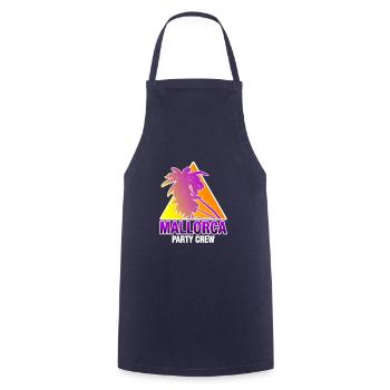 Mallorca Party Crew Island Spain Holiday Holidays - Cooking Apron - navy - Front - AI Model Male 185 dark (185cm)
