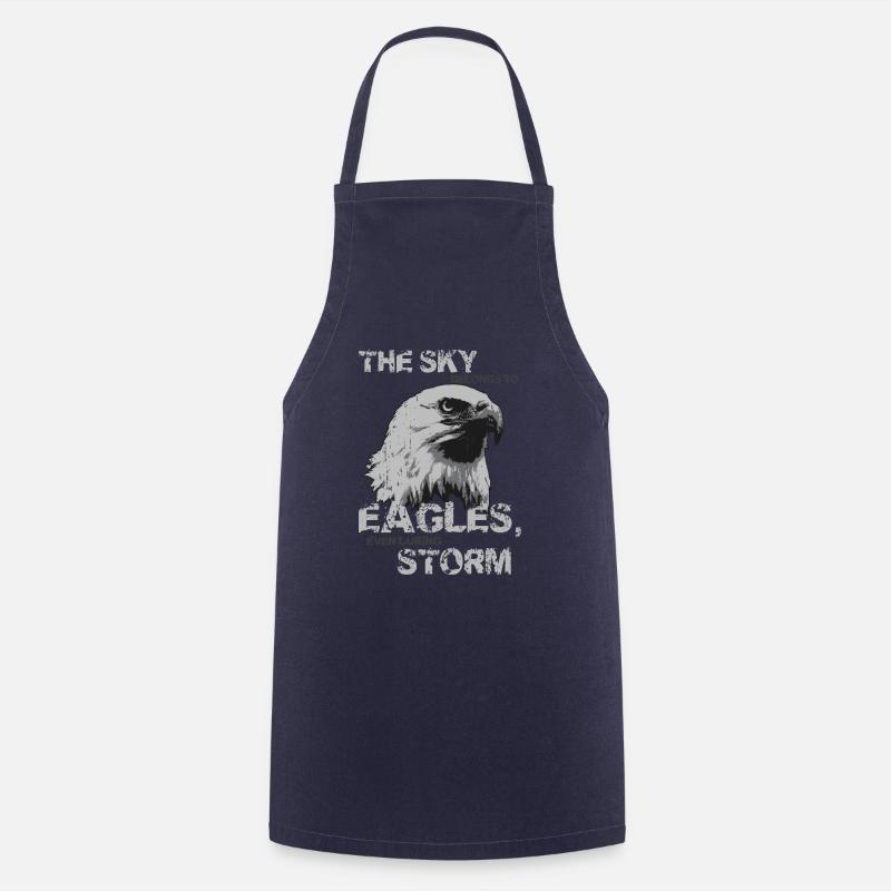 Eagle - Cooking Apron - navy
