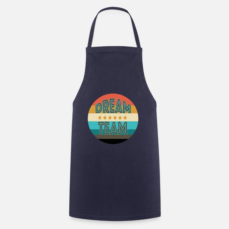 vintage gift idea - Cooking Apron - navy
