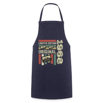 Vintage 1968 - Retro Birthday Quote 1968 - Cooking Apron - navy - Front - AI Model Male 185 dark (185cm)