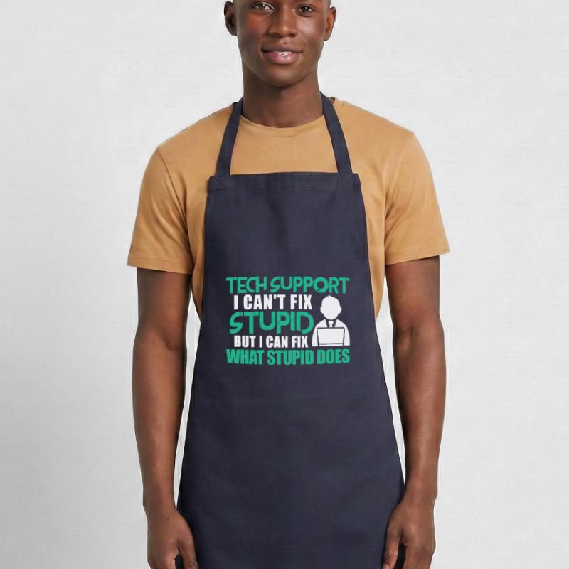 Technical support computer IT programmer Cooking Apron