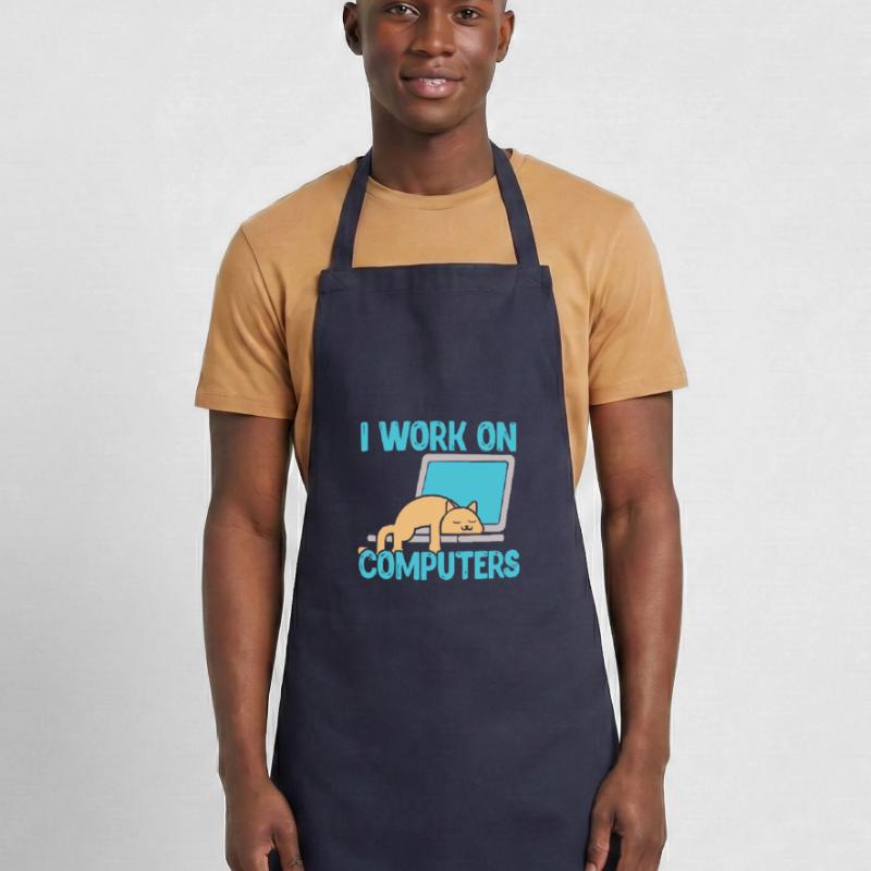 Programmierer Computer Code Informatik Geschenk Kochschürze
