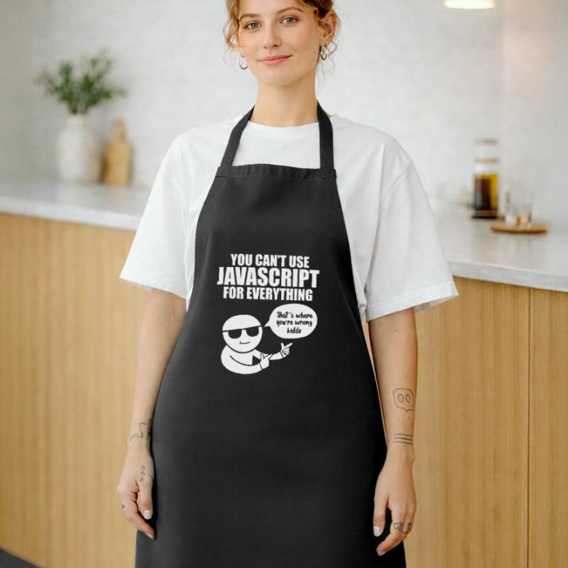 Programmeur Javascript Tablier de cuisine