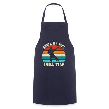 Smell my feet Smell Team - Tablier de cuisine - marine - Devant - AI Model Male 185 dark (185cm)